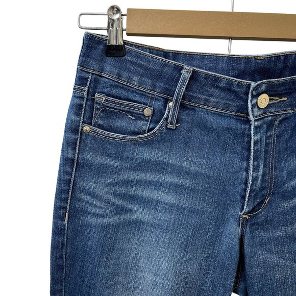 H&M Womens Mid-Rise Bootcut Leg Denim Jeans Blue Medium Wash Size 28x32 - Picture 3 of 14